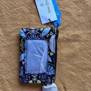 NWT Vera Bradley Plaza Medallion Cool Zip ID Case Keychain